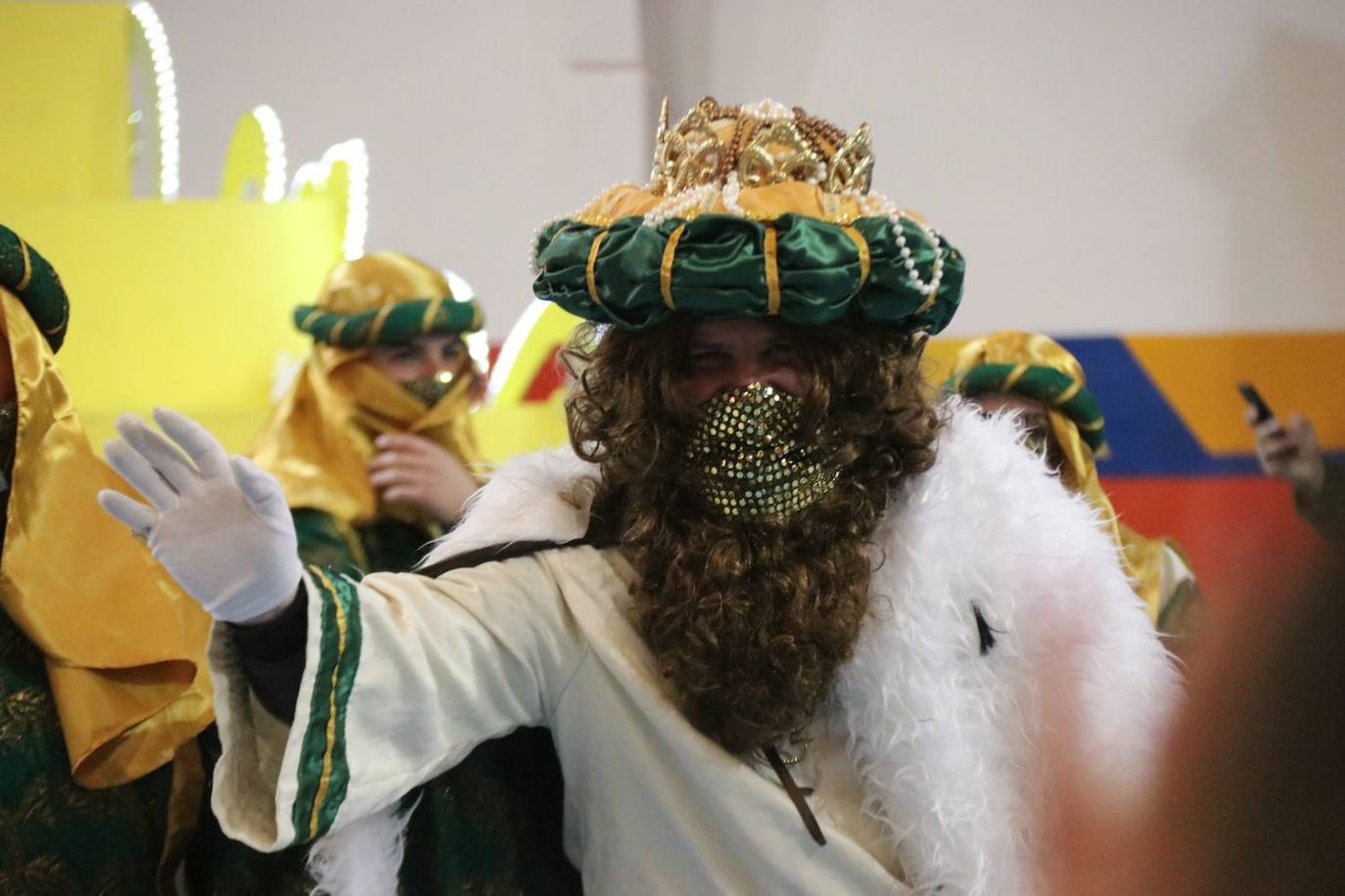 Los Reyes Magos reciben a los niños de Ronda