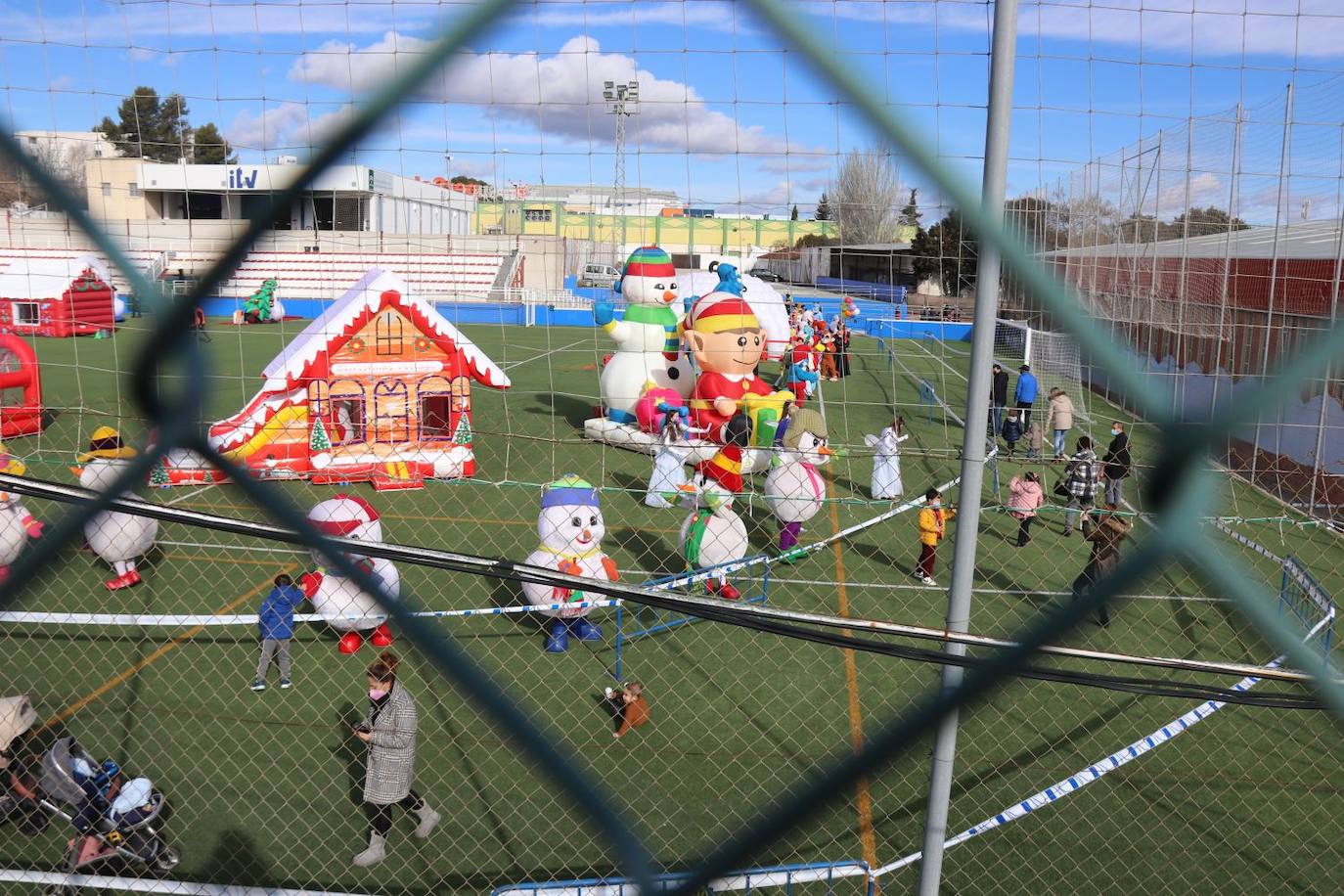 Los Reyes Magos reciben a los niños de Ronda