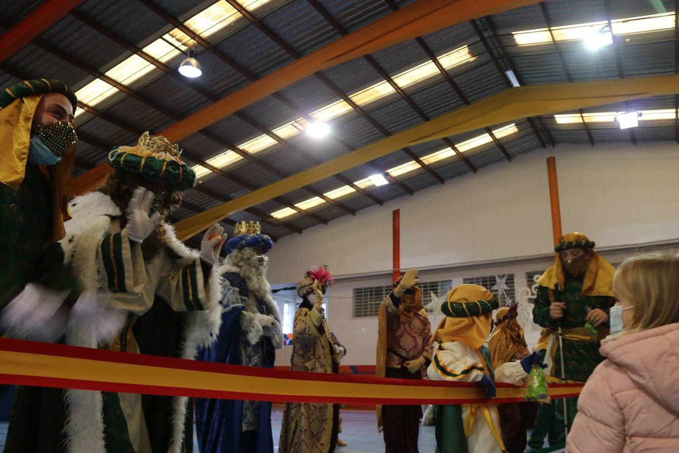 Los Reyes Magos reciben a los niños de Ronda