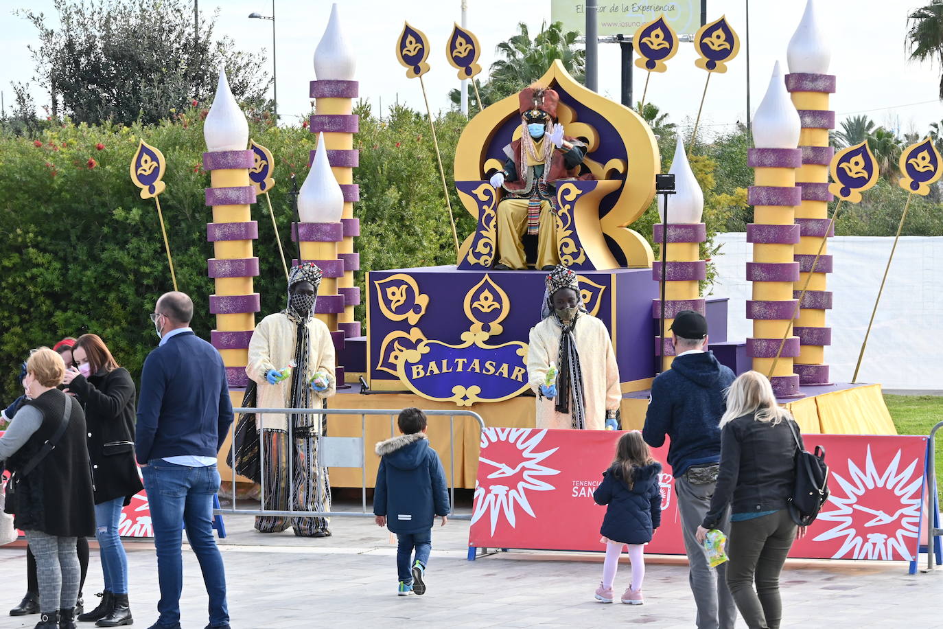 Visita de los Reyes Magos a San Pedro de Alcántara