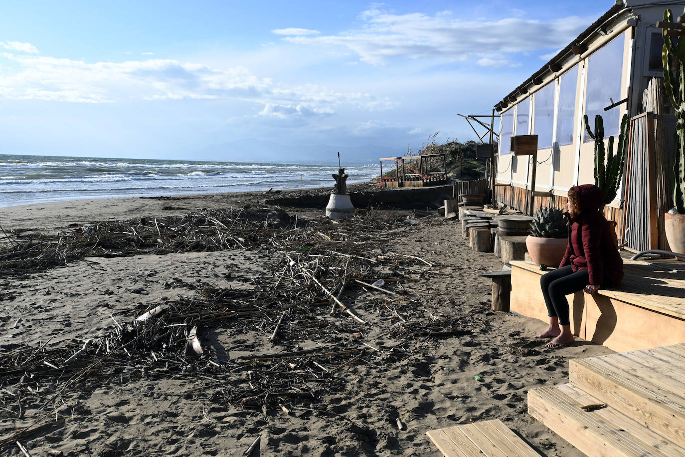 Urbanización Golden Beach, en Marbella. 