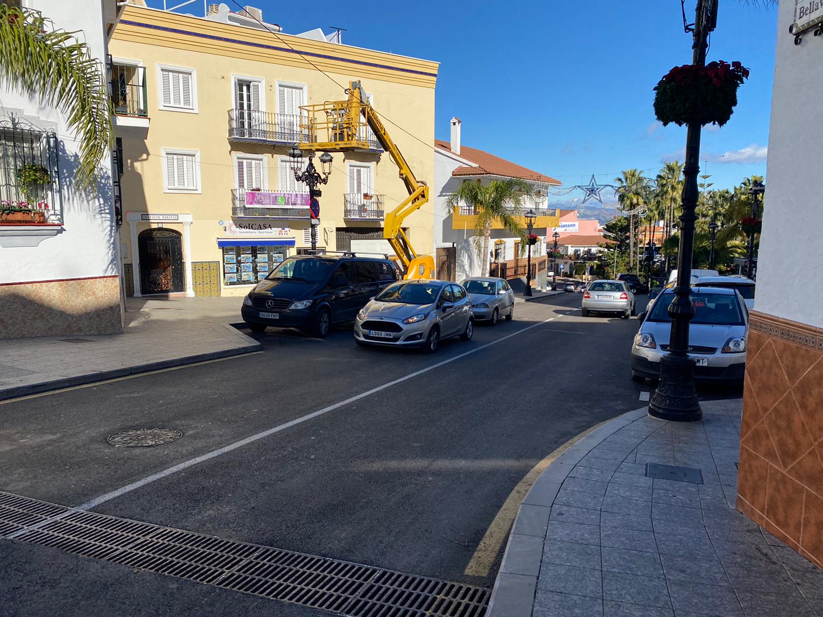 Así ha amanecido Alhaurín de la Torre, uno de los municipios más afectados por la borrasca.