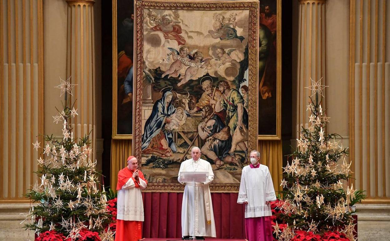 El Papa Francisco, en la última bendición 'Urbi et orbi'.