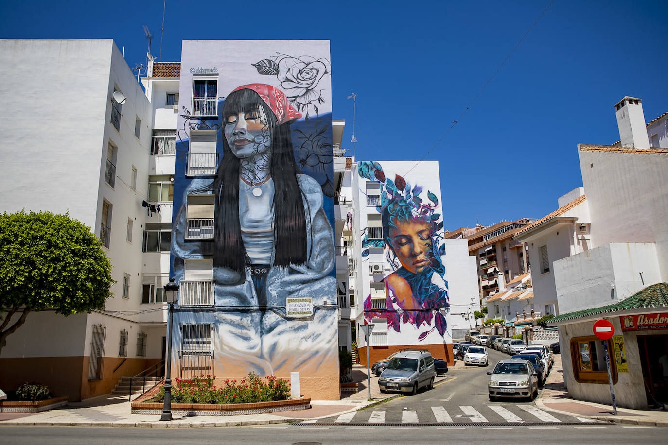 El casco urbano de Estepona, un museo al aire libre. 