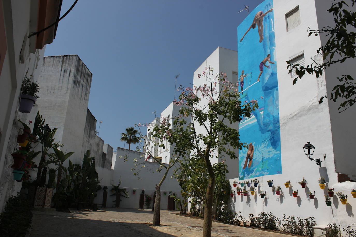 El casco urbano de Estepona, un museo al aire libre. 