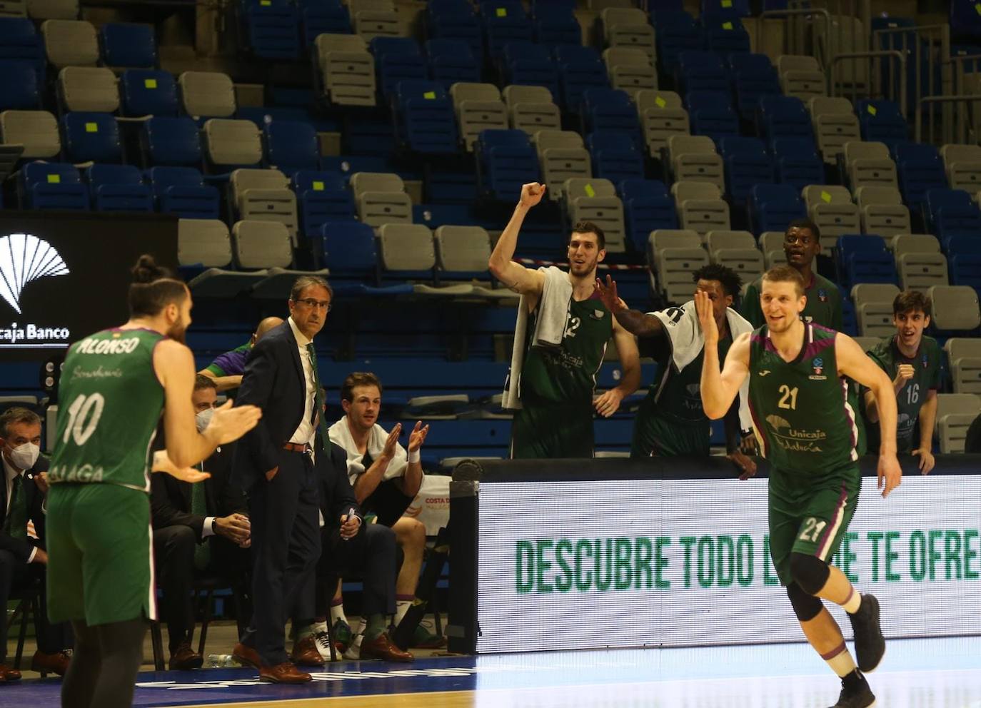 La segunda fase de la Eurocup arrancó en el Martín Carpena