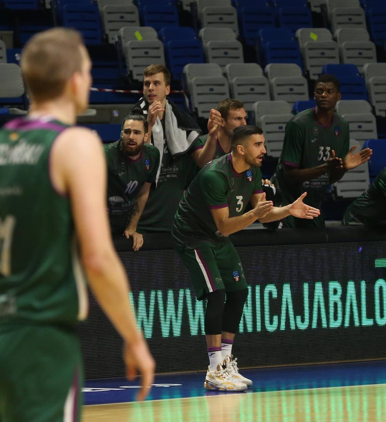 La segunda fase de la Eurocup arrancó en el Martín Carpena