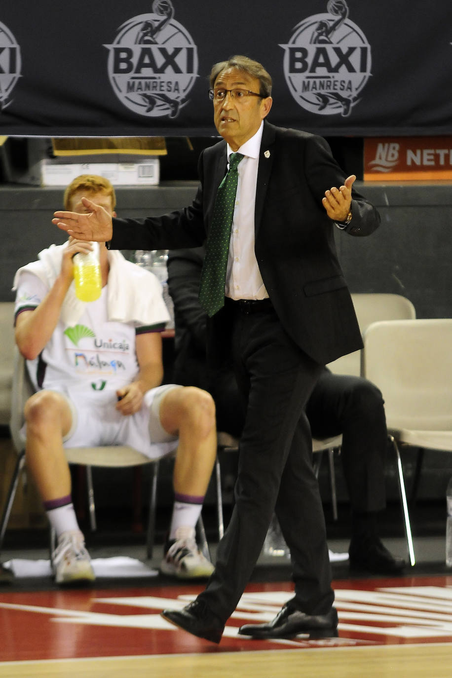 El Unicaja volvió a ser muy inferior a su rival, en esta ocasión el Manresa 