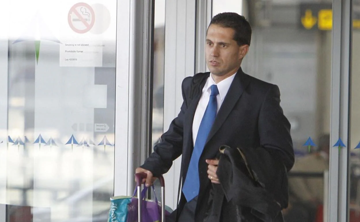 Una imagen de archivo de José Luis Paradas Romero, tomada en el aeropuerto de Málaga. 