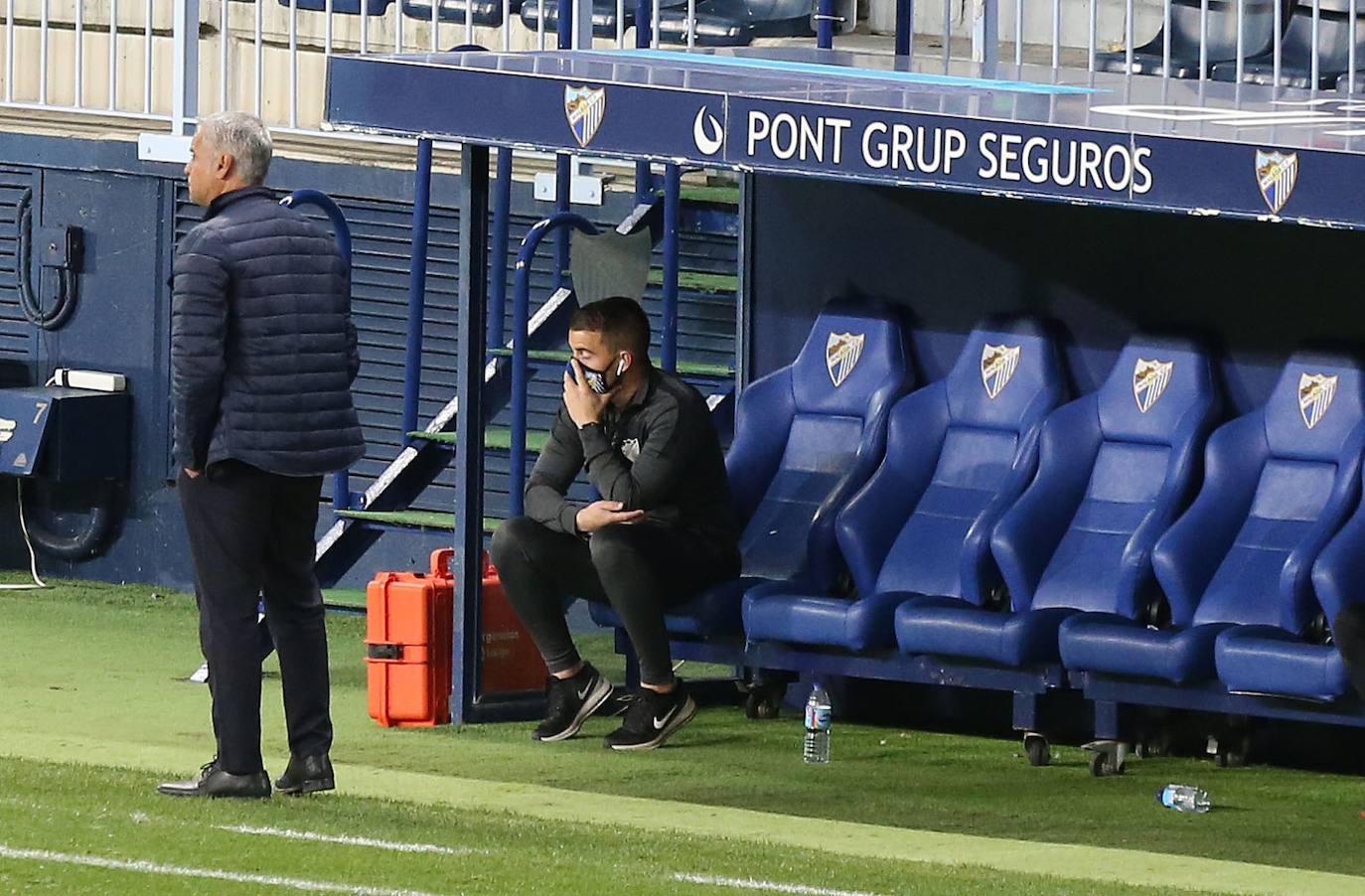 El Málaga, obligado a remontar desde los primeros minutos 