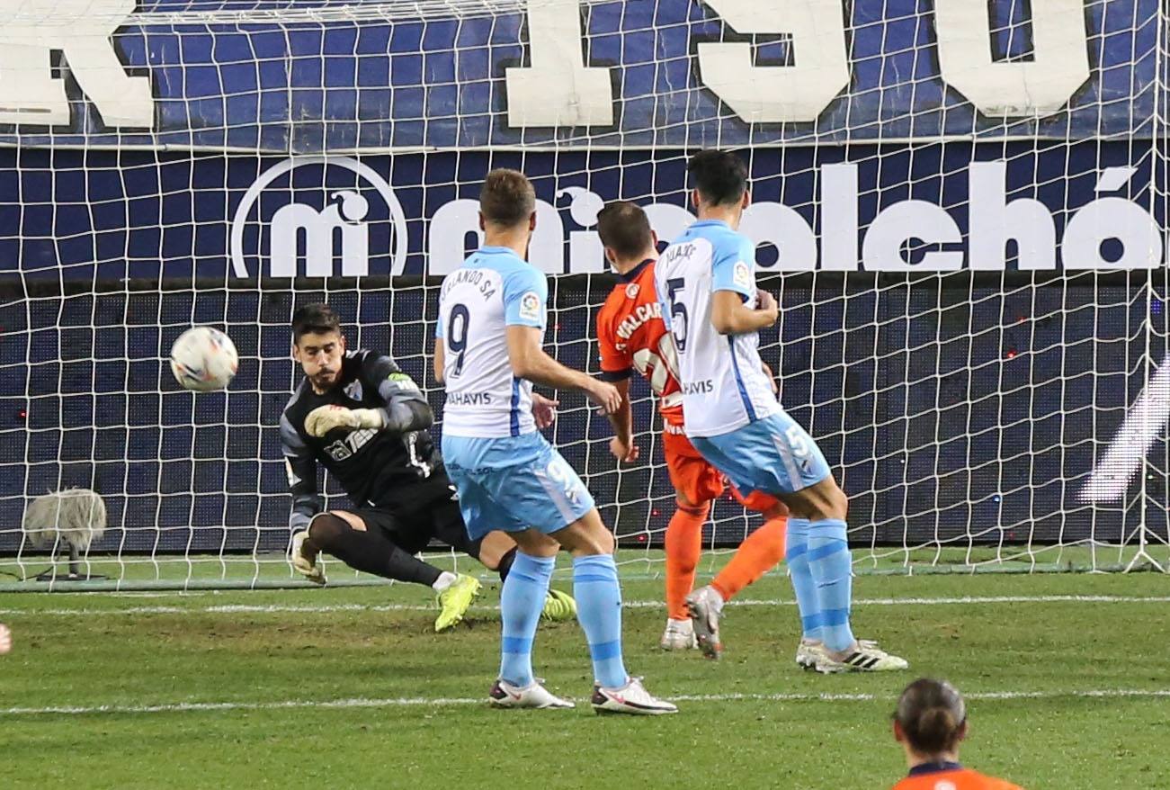 El Málaga, obligado a remontar desde los primeros minutos 