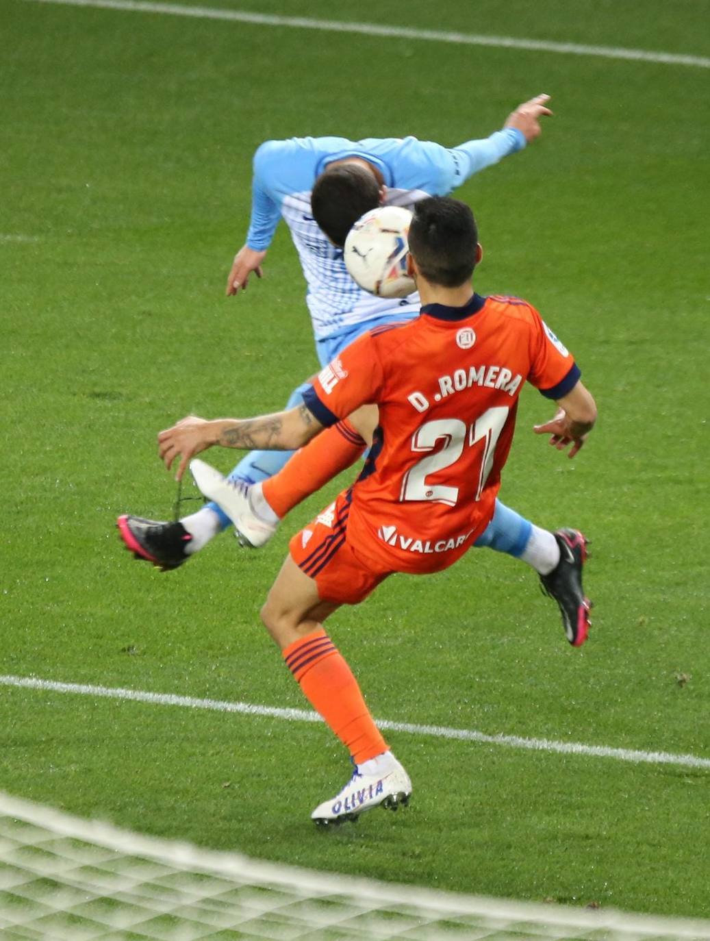 El Málaga, obligado a remontar desde los primeros minutos 