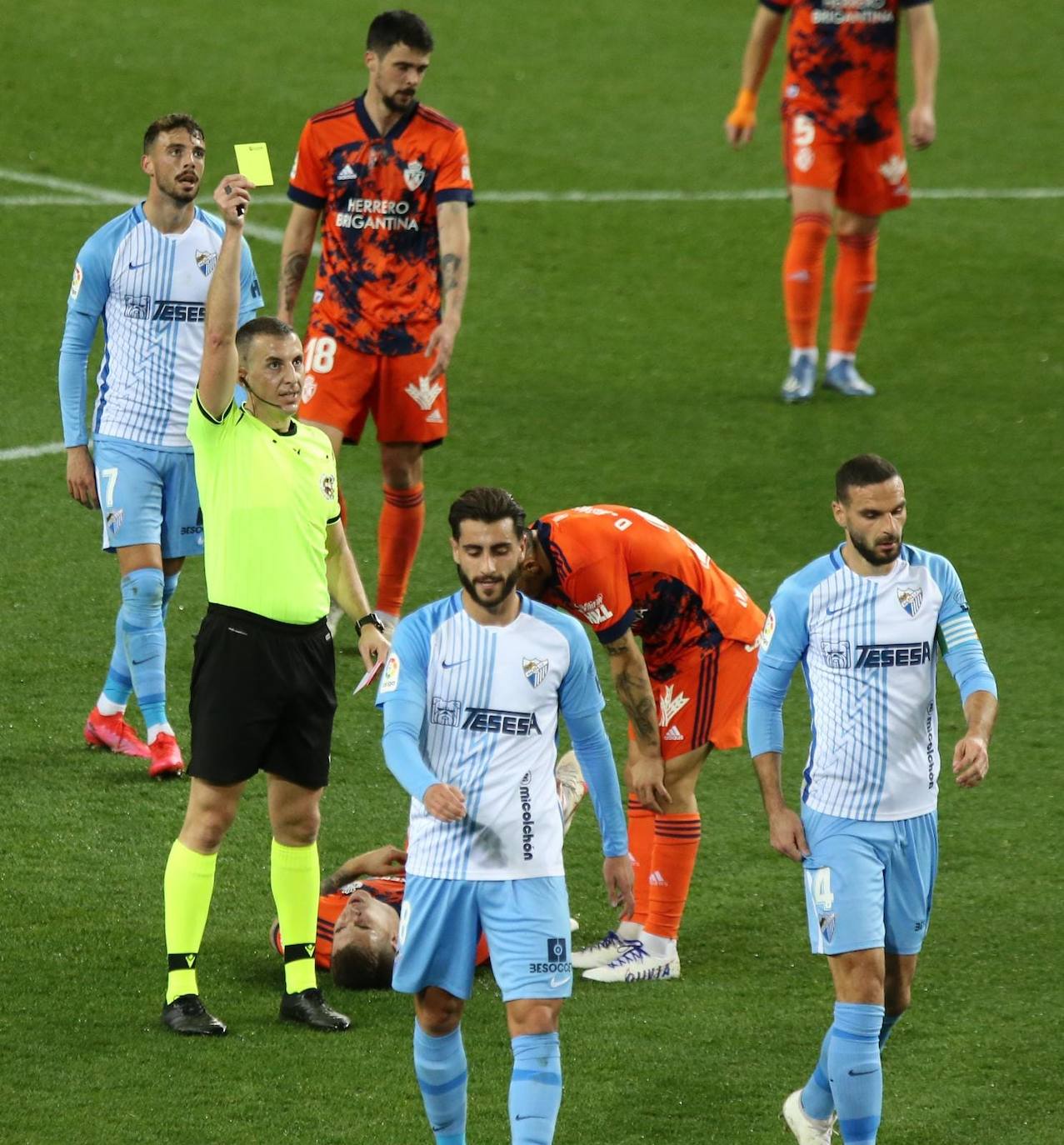 El Málaga, obligado a remontar desde los primeros minutos 