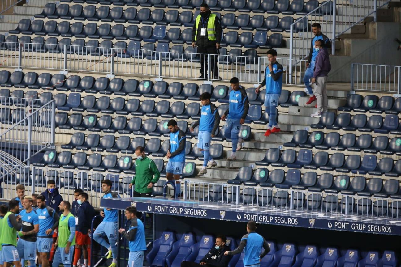 El Málaga, obligado a remontar desde los primeros minutos 