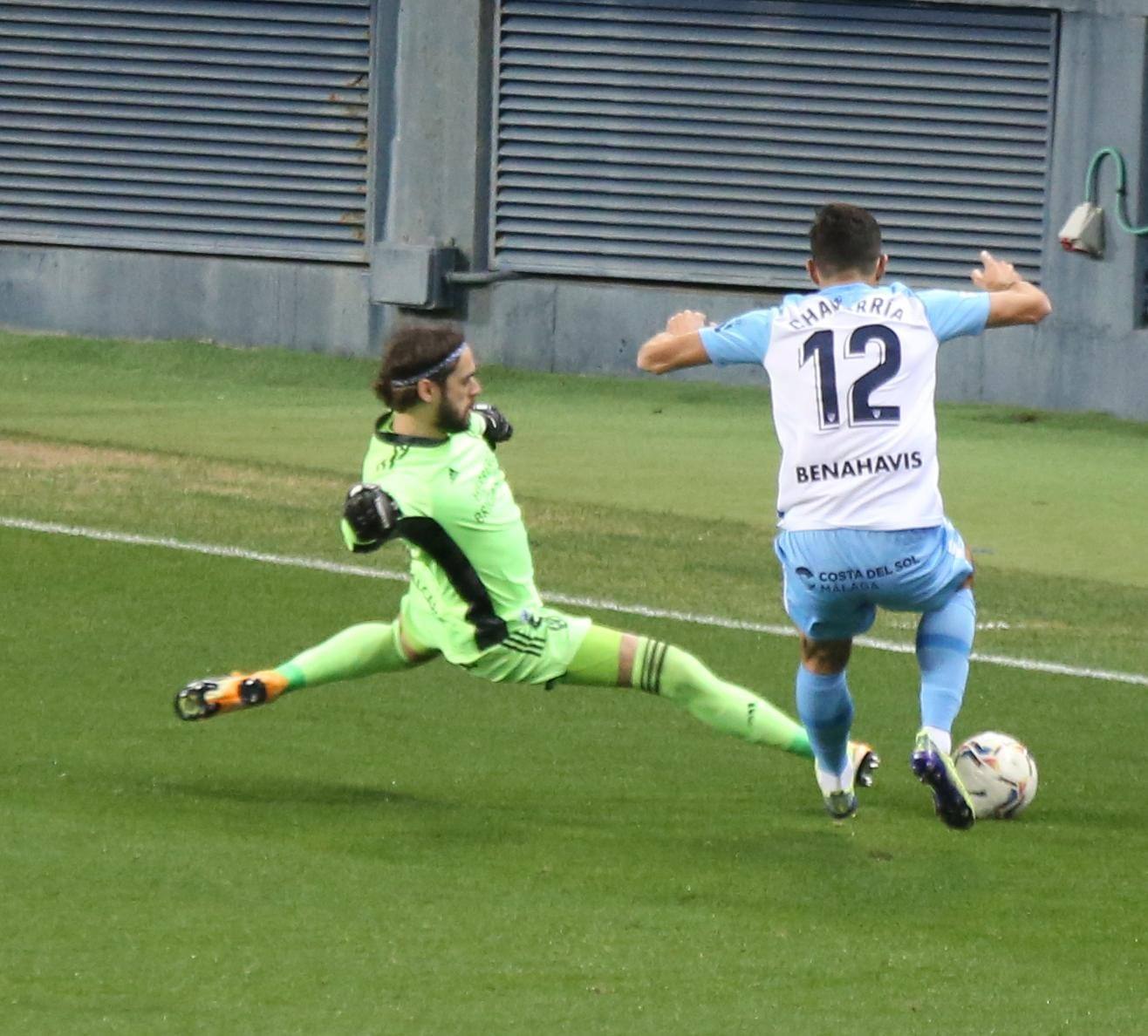 El Málaga, obligado a remontar desde los primeros minutos 