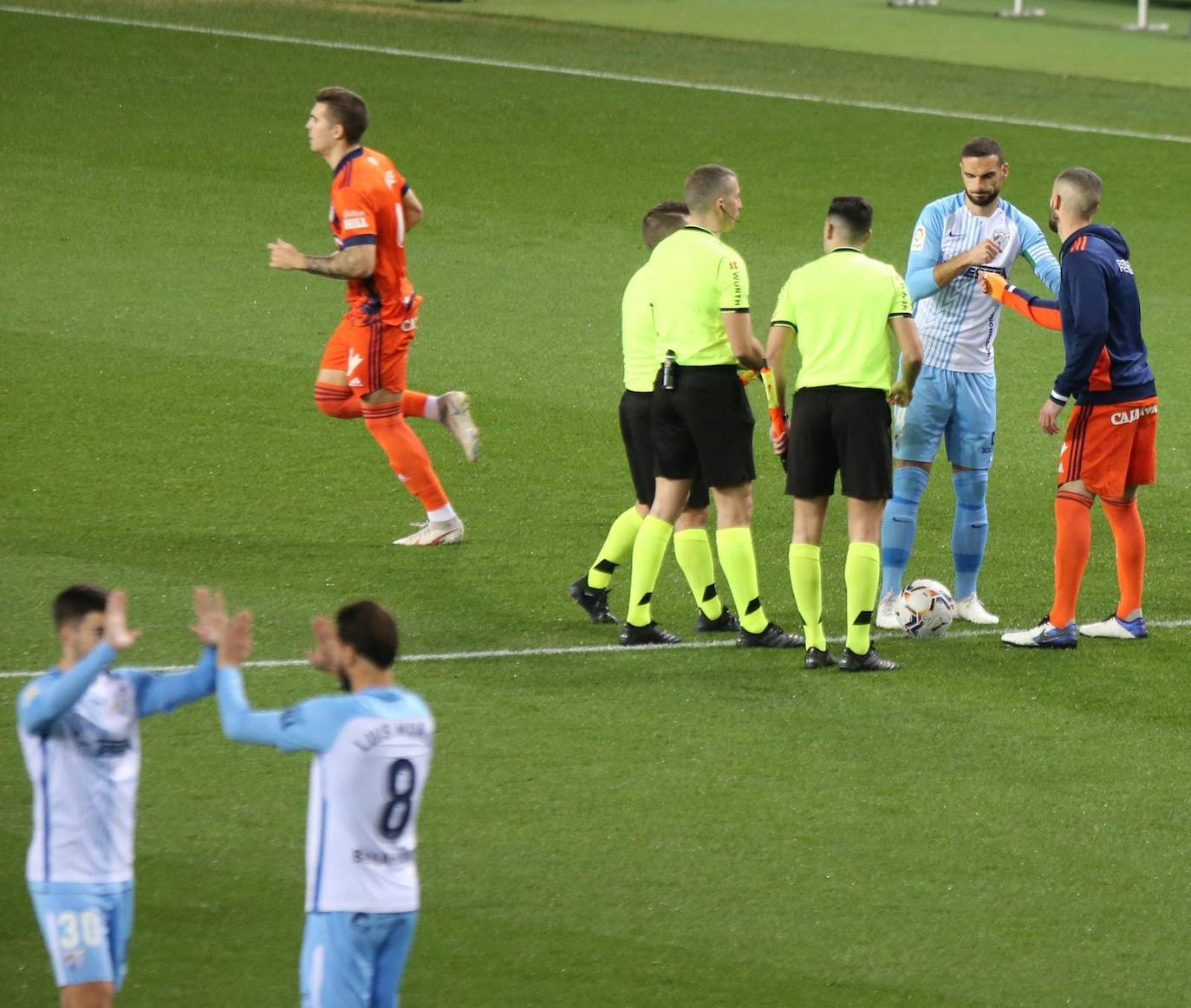 El Málaga, obligado a remontar desde los primeros minutos 