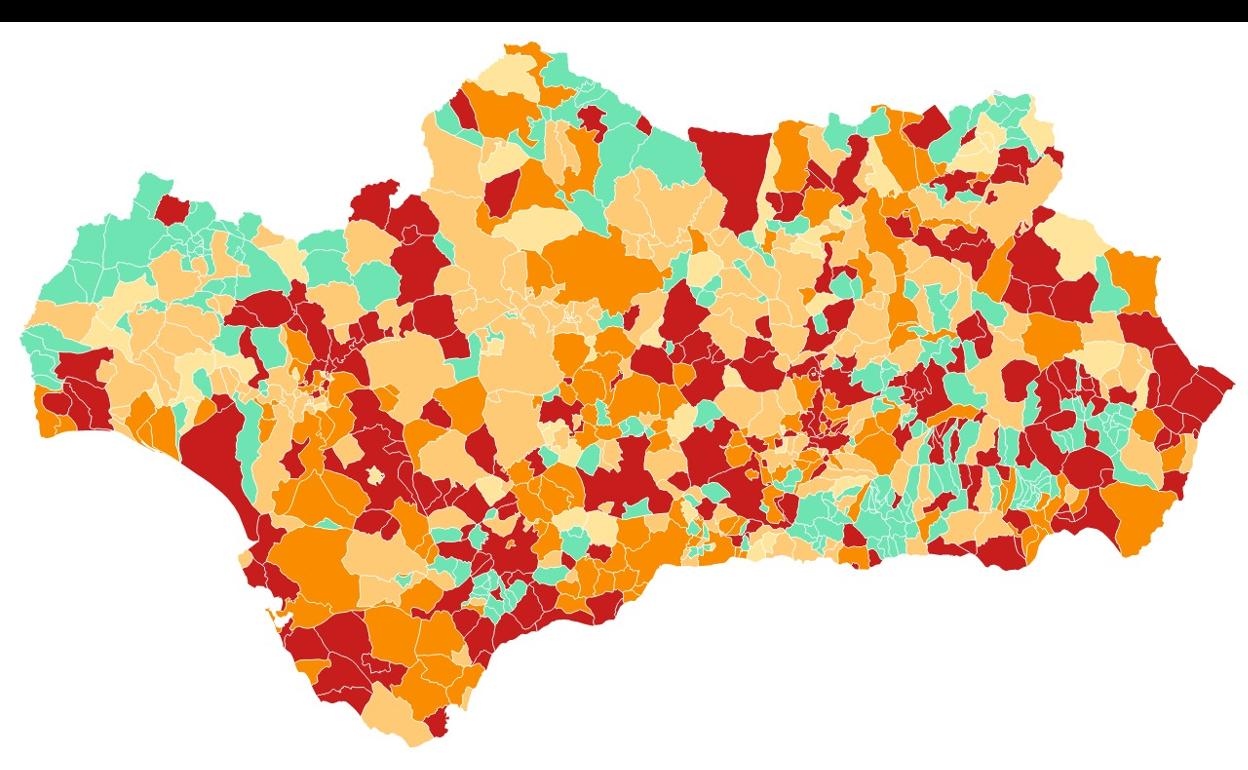 Consulta los municipios de Andalucía confinados o que cerrarán bares y comercios a partir del miércoles 27 de enero