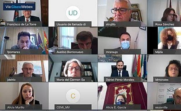 Imagen del pleno de este jueves.