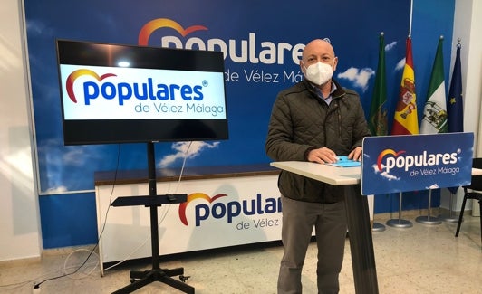 El edil del PP Jorge Pérez. 