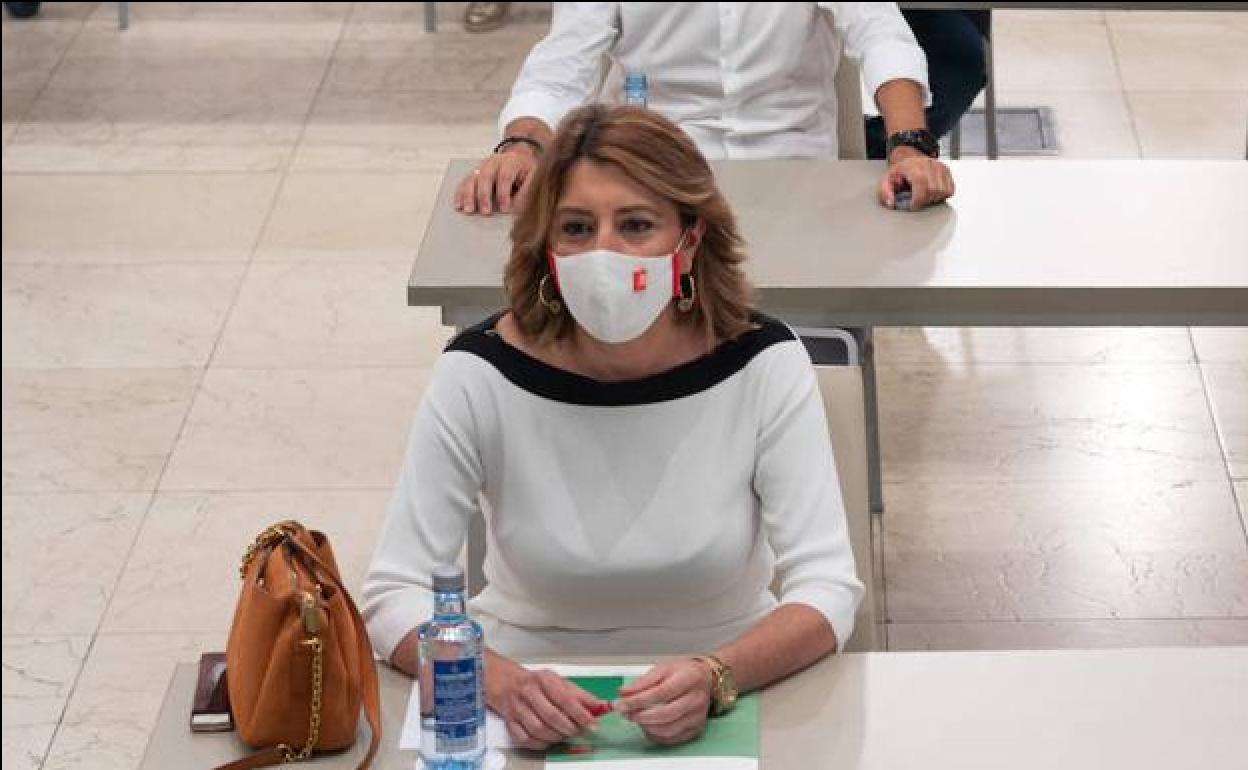 Susana Díaz critica a la Junta por no garantizar la seguridad en las universidades frente al Covid