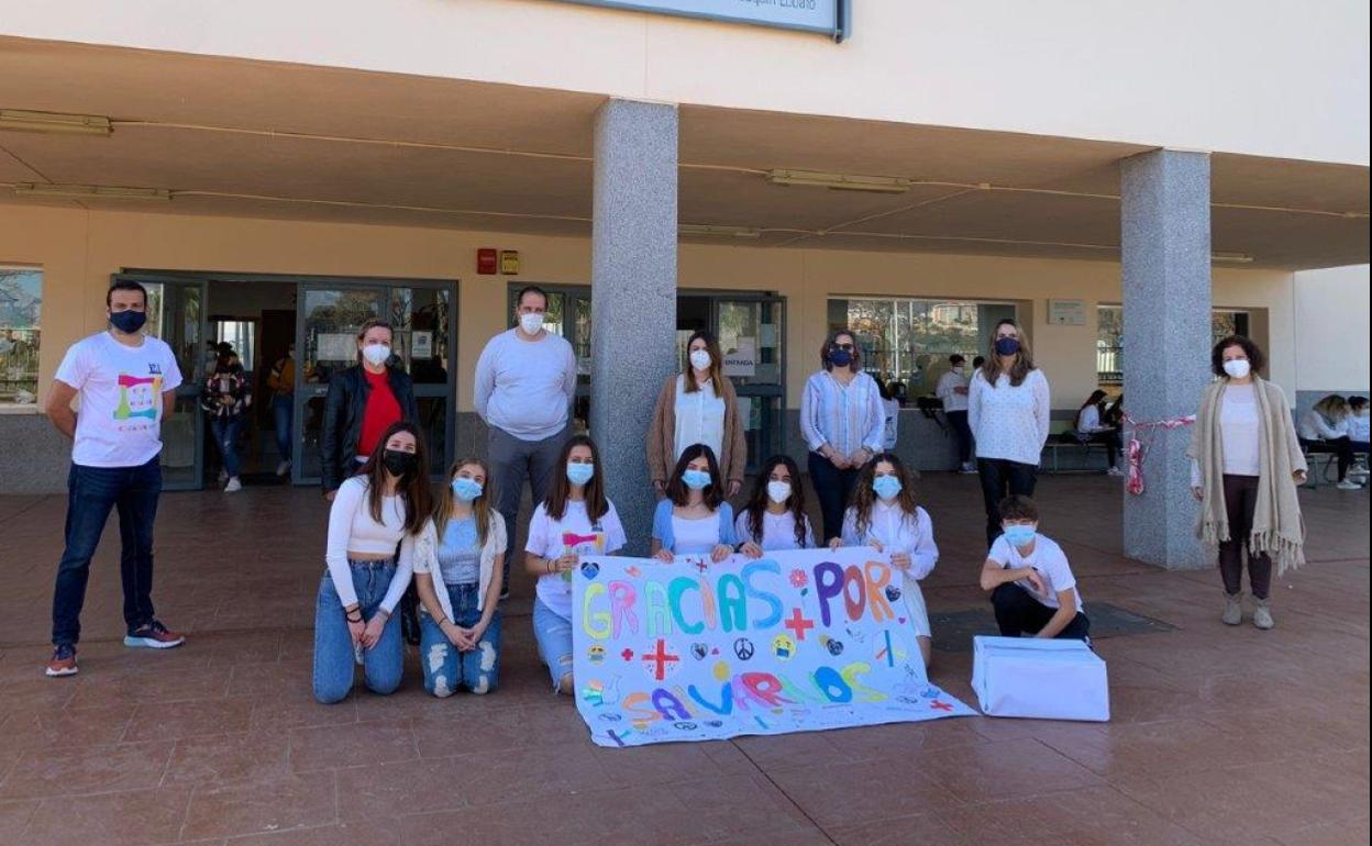 Alumnado de Vélez-Málaga envía cartas de agradecimiento a los rastreadores escolares del Área Sanitaria Málaga-Axarquía
