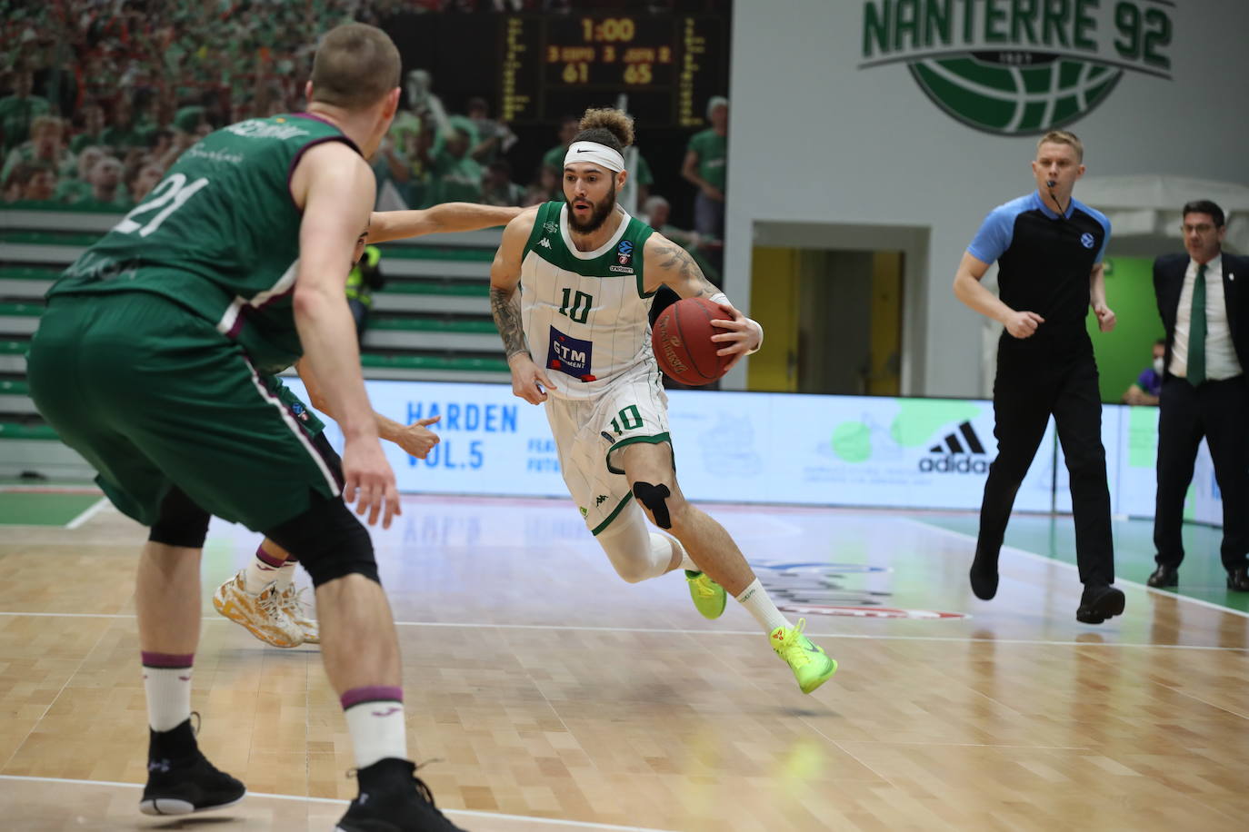 Fotos: La mejores imágenes del Nanterre-Unicaja