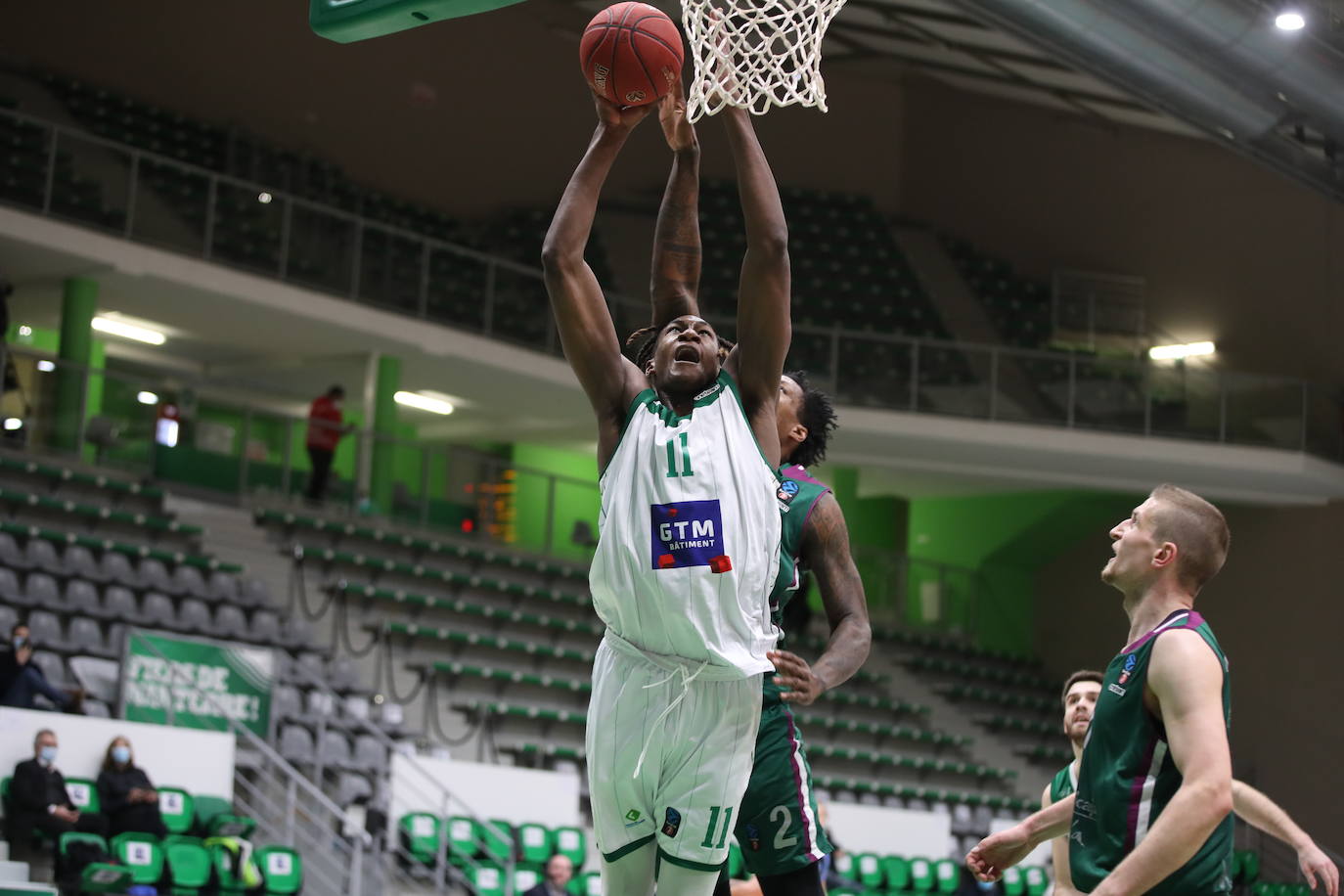 Fotos: La mejores imágenes del Nanterre-Unicaja