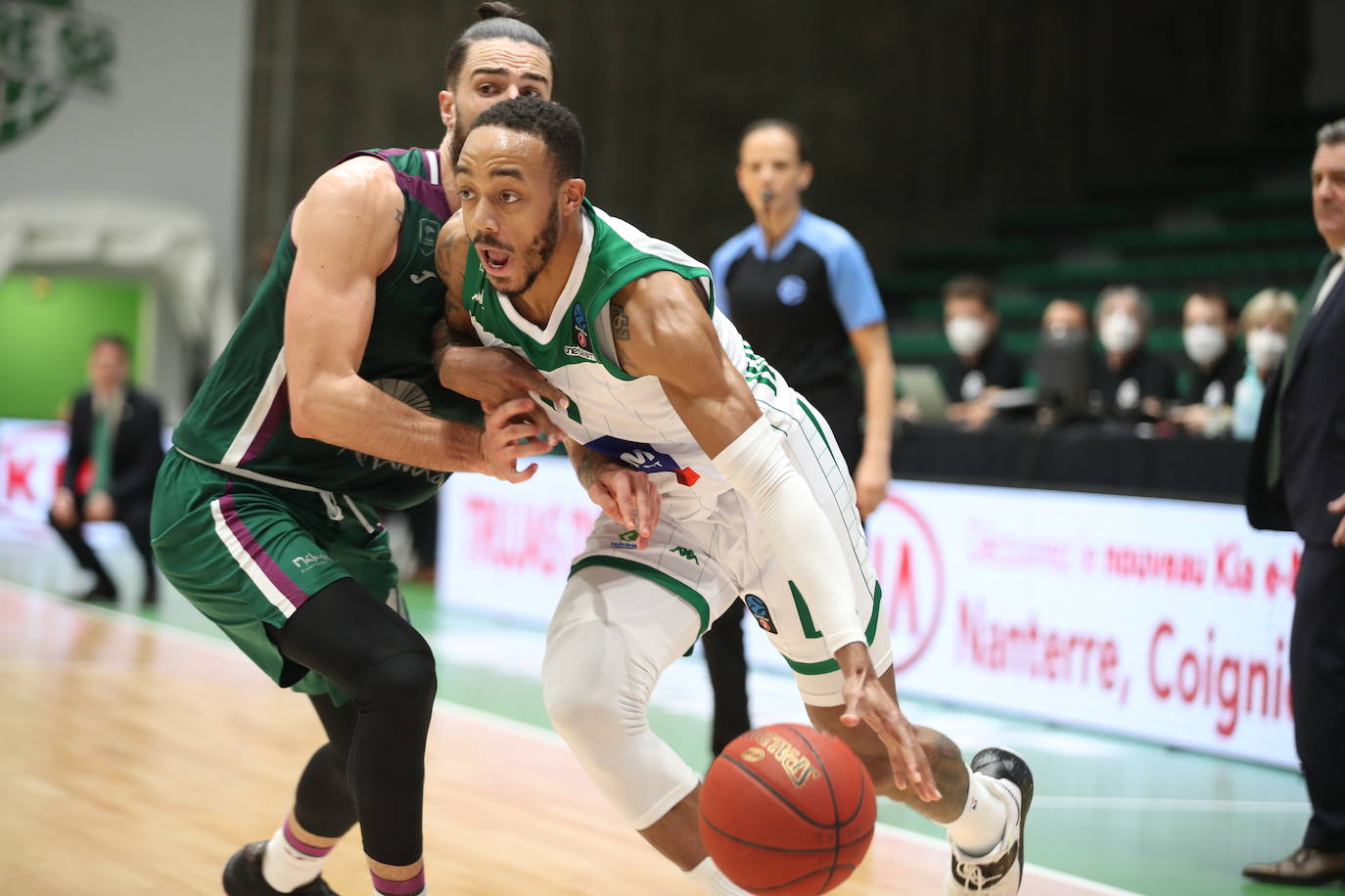 Fotos: La mejores imágenes del Nanterre-Unicaja