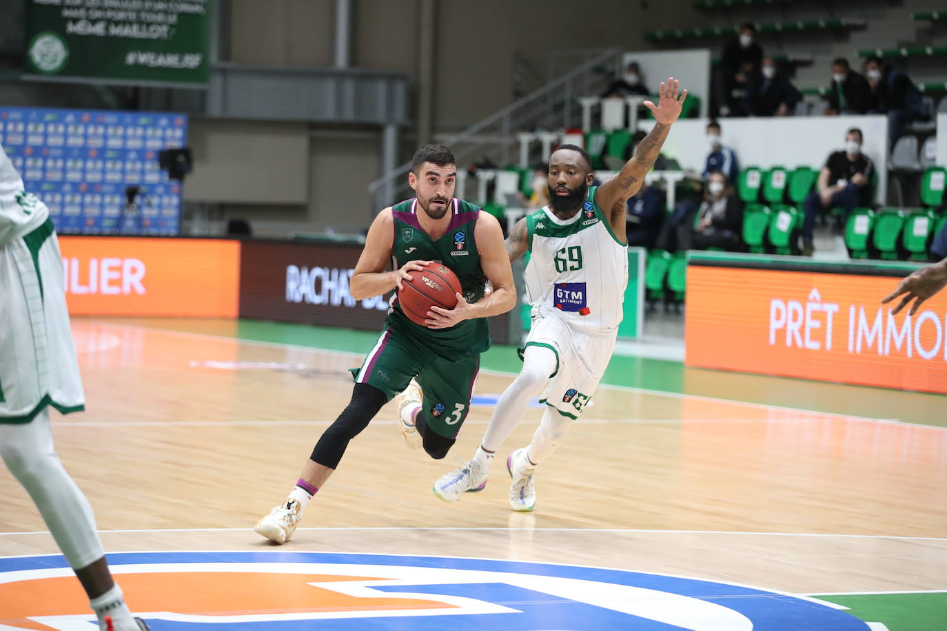 Fotos: La mejores imágenes del Nanterre-Unicaja