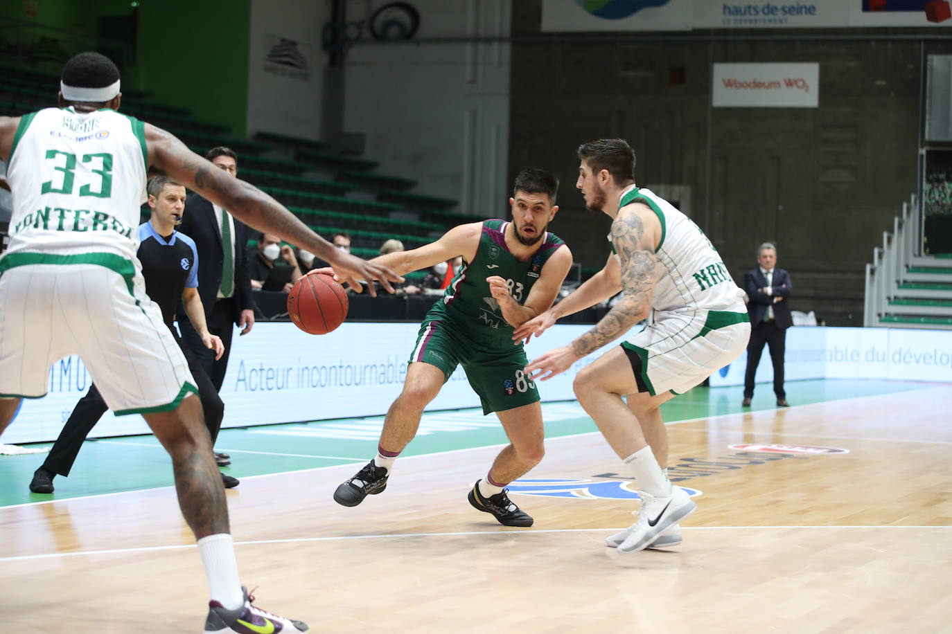 Fotos: La mejores imágenes del Nanterre-Unicaja