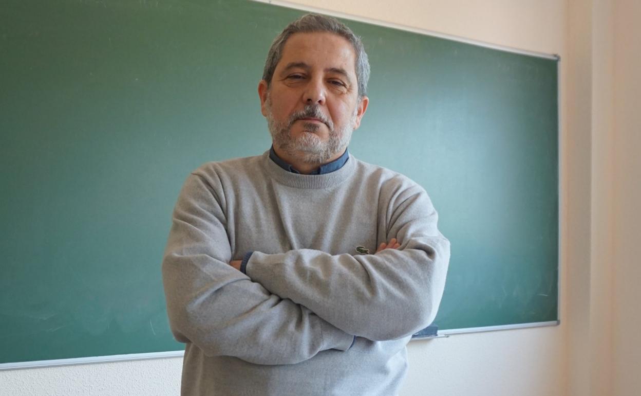 José Manuel Ordóñez de Haro, en la Facultad de Ciencias Económicas y Empresariales. 