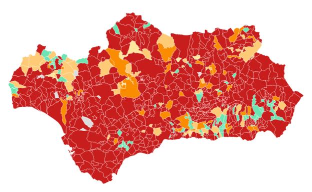 Consulta los municipios de Andalucía con cierres desde este sábado