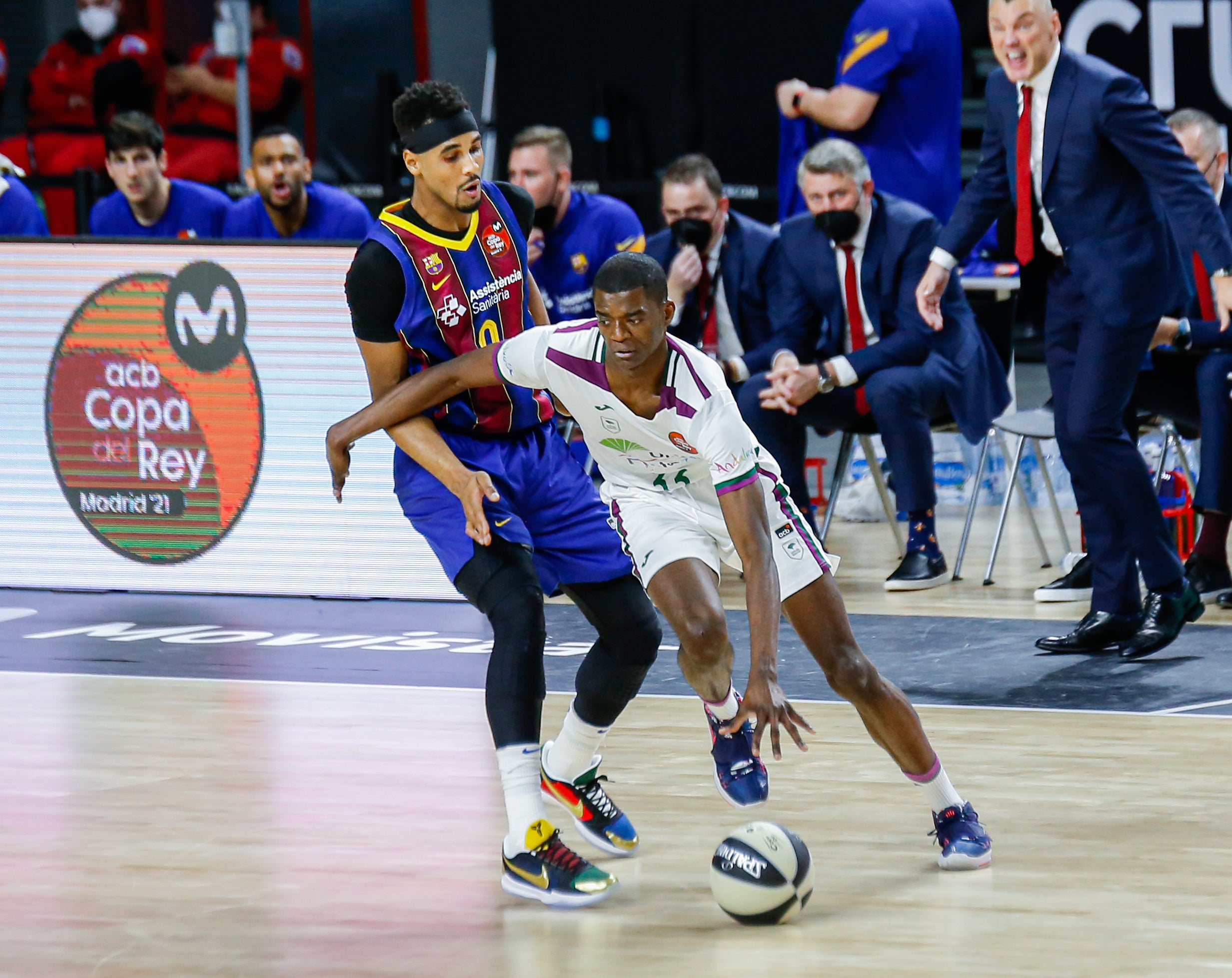 La Copa del Rey 2021 se disputa hasta el domingo en el pabellón Wizink Center de la capital madrileña 