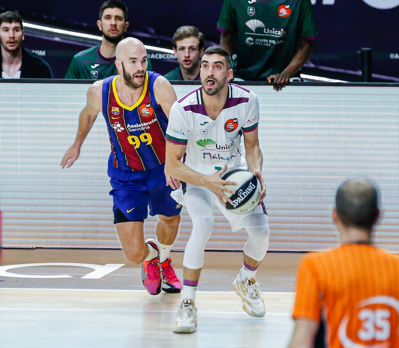 La Copa del Rey 2021 se disputa hasta el domingo en el pabellón Wizink Center de la capital madrileña 