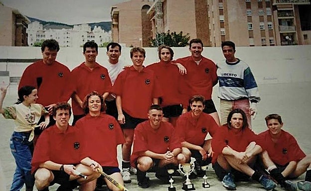 Campeones de Andalucía en Benalmádena en el año 1993. 