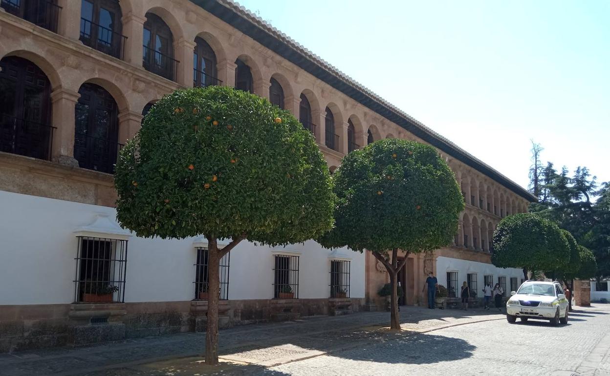 Vista del Ayuntamiento. 