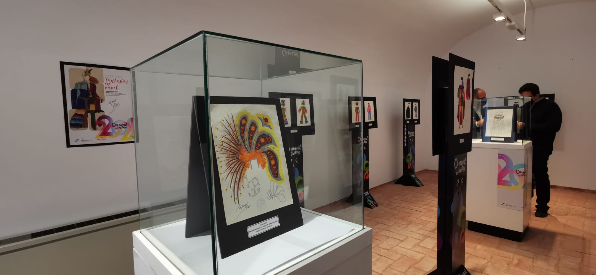La muestra tendrá carácter itinerante y podrá visitarse en la Casa del Carnaval hasta el 25 de febrero