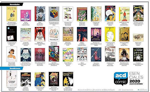 Listado de títulos en detalle recomendados por la Asociación.