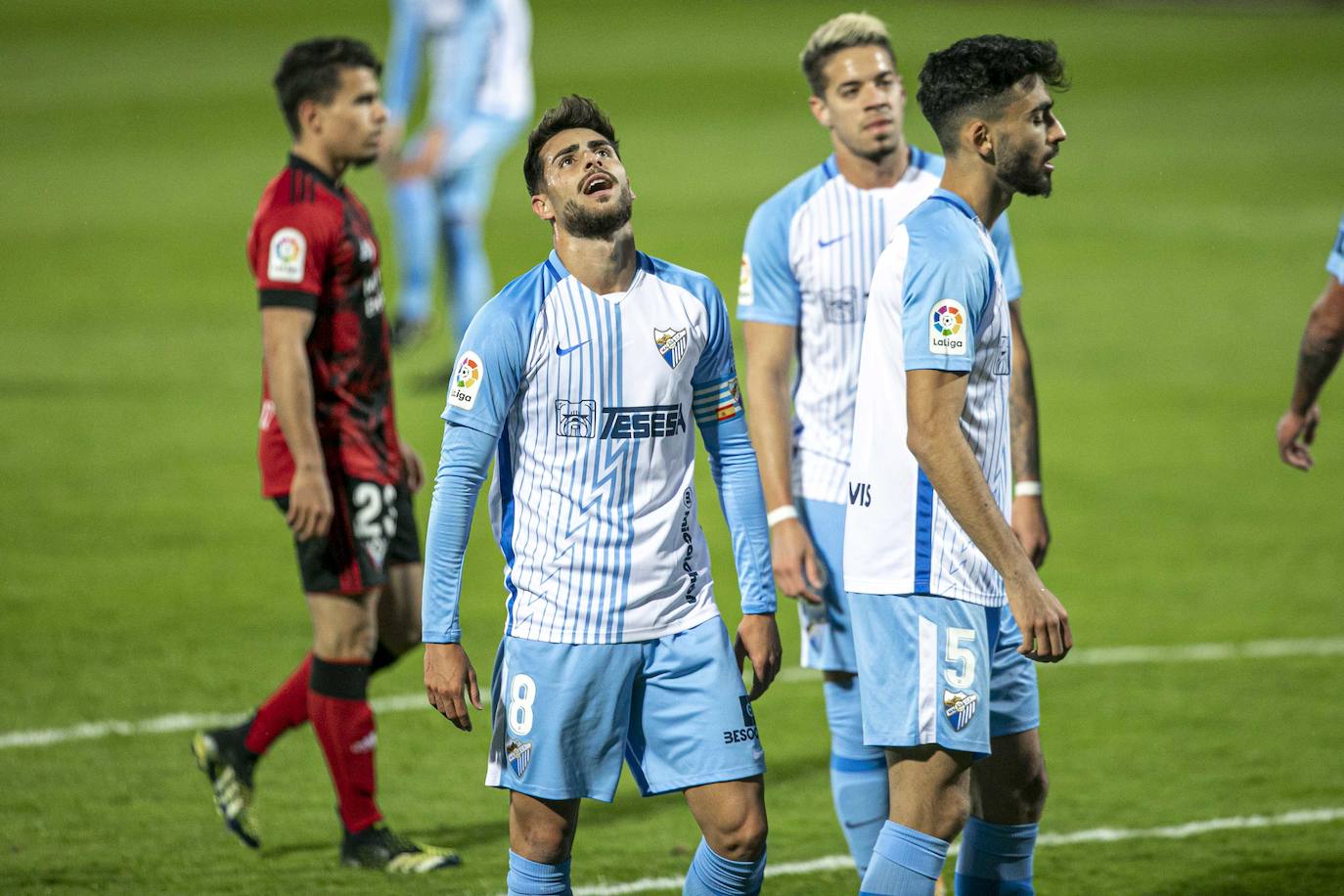 El Málaga fue muy superior en muchas fases del encuentro 