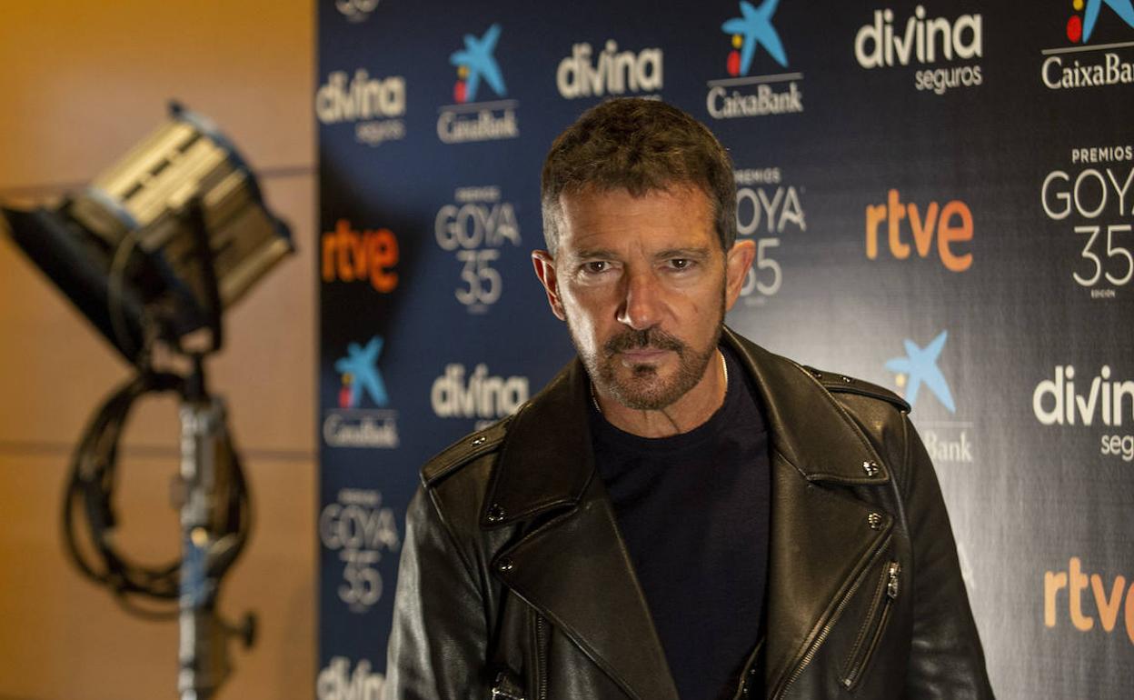 Antonio Banderas asegura que no aspira a presidir la Academia. 