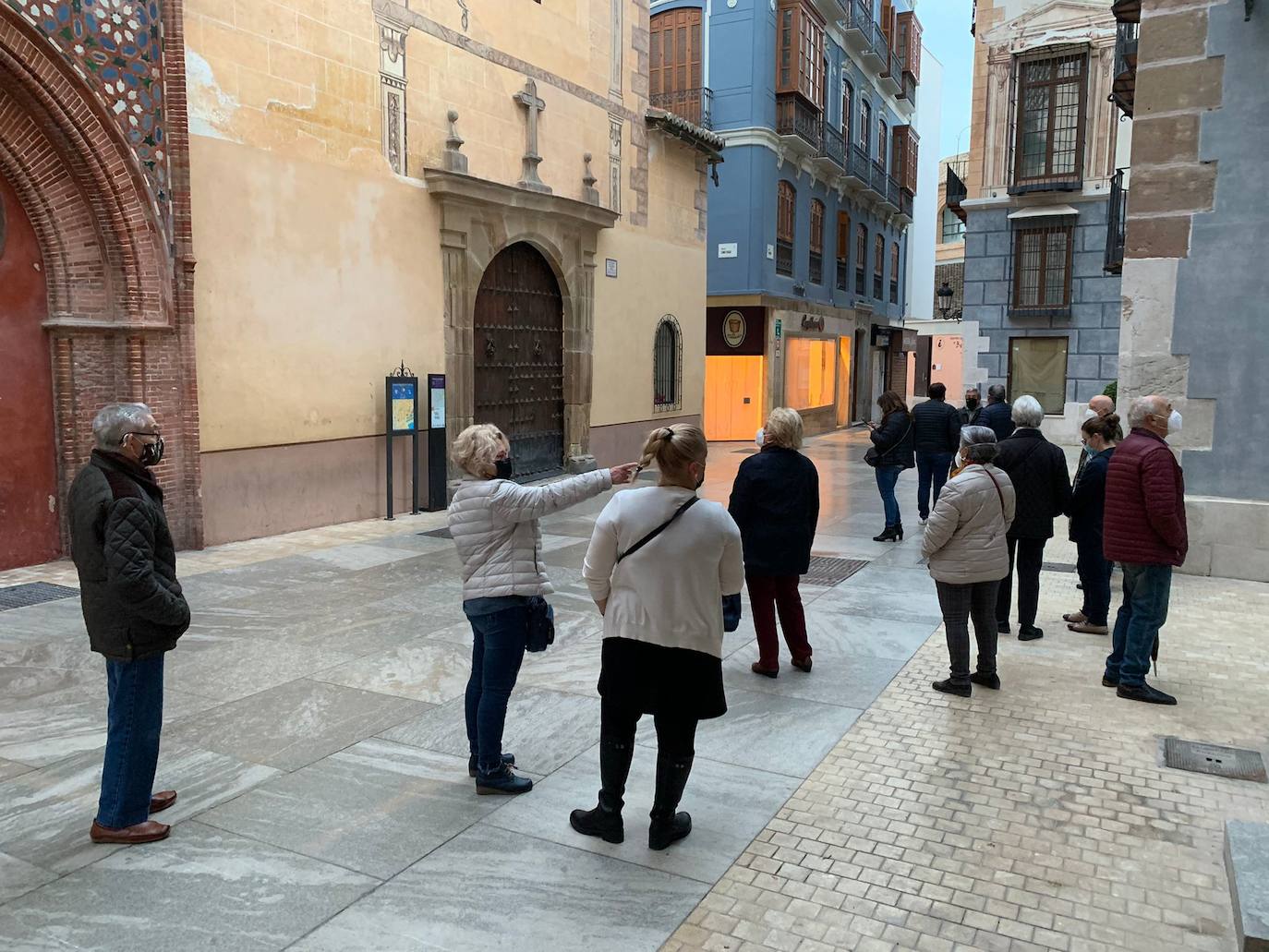 La imagen de Jesús de Medinaceli permanecerá expuesta para la veneración este viernes y sábado en la parroquia de Santiago, con medidas de distanciamiento.