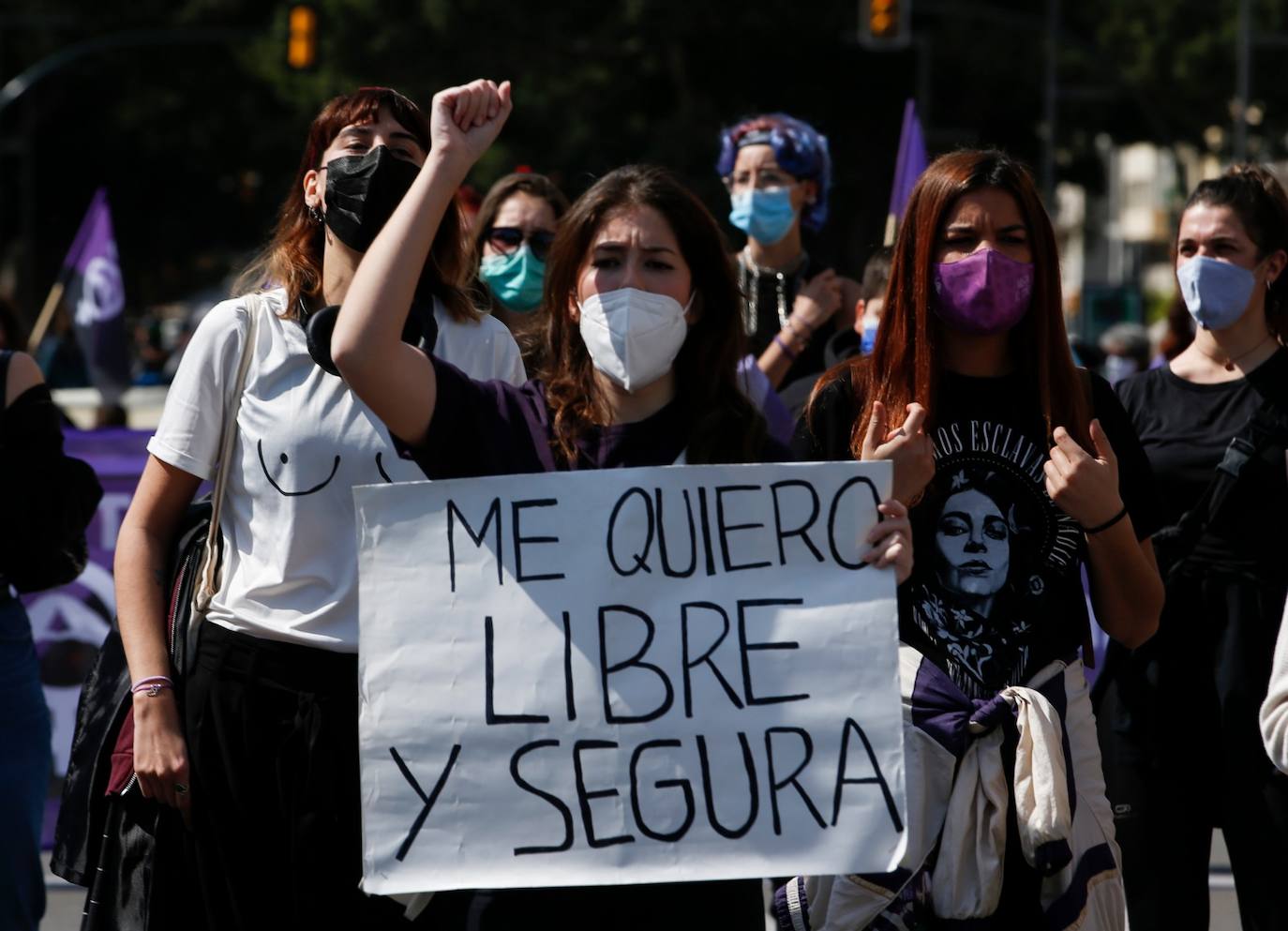 Marcha este 8-M por la mañana por el Centro. 