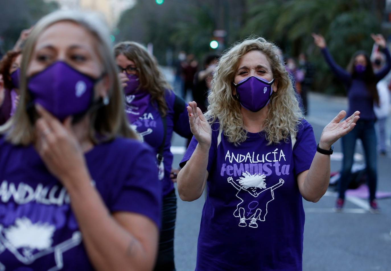 Baile feminista este 8-M por la tarde en el Paseo del Parque. 