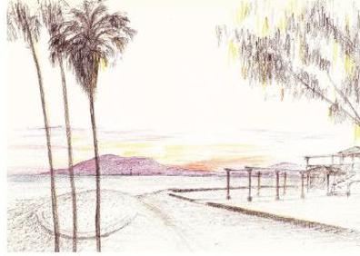 Imagen secundaria 1 - Recreación del proyecto global y detalles del paseo.