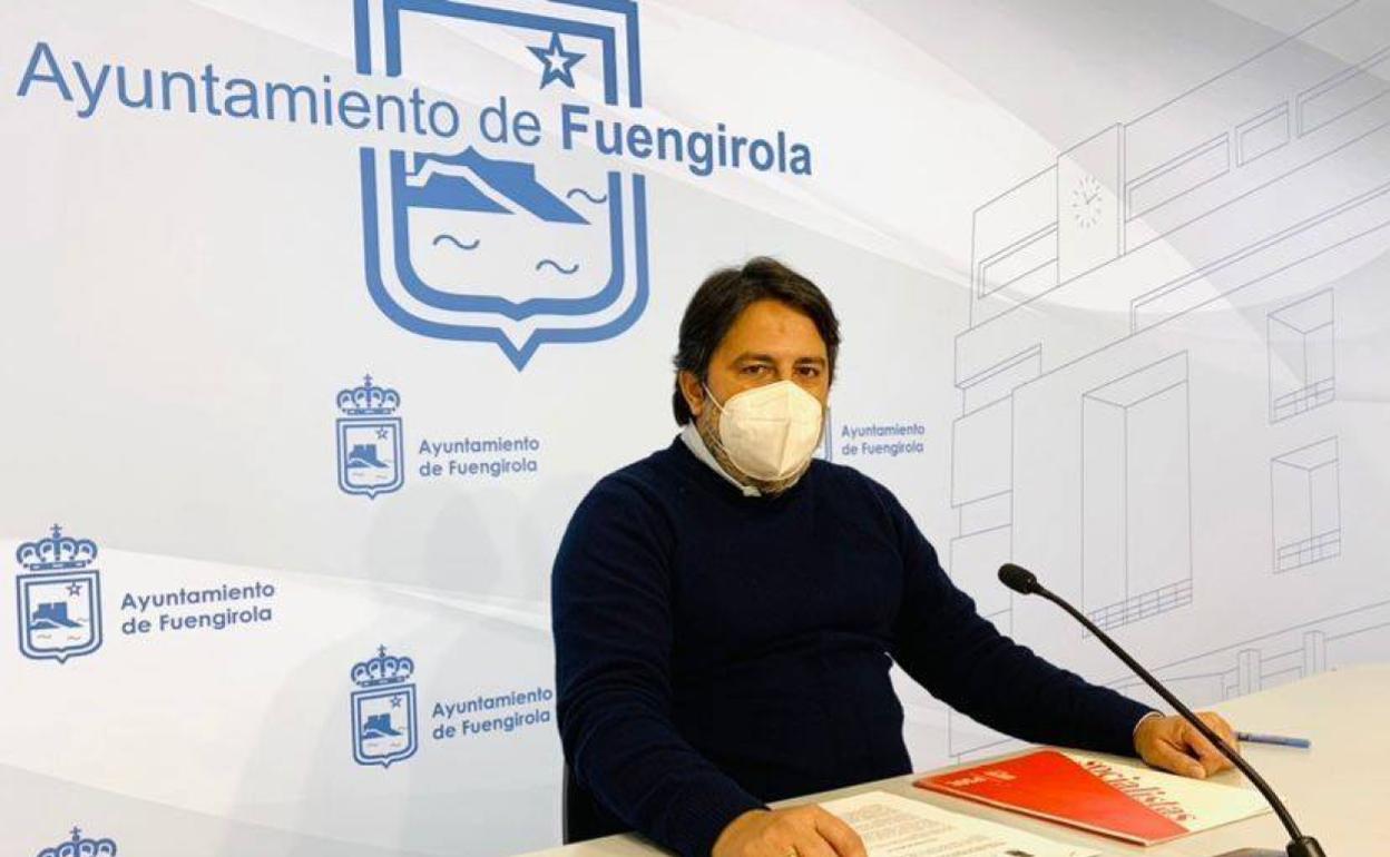 David Álvarez lleva más de un año como portavoz del PSOE de Fuengirola