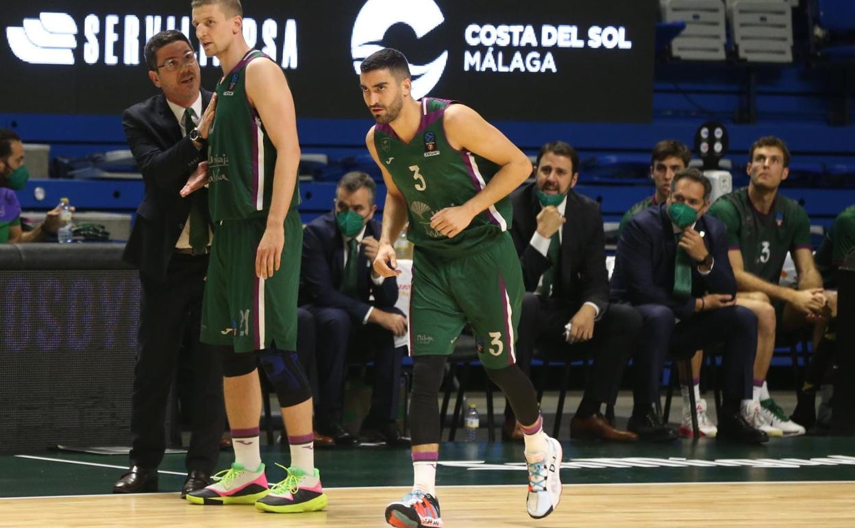 Jaime Fernández fue el máximo anotador del Unicaja ante el Mónaco. 