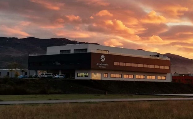 Imagen del edificio construido por Aerodynamics Academy en el Parque Tecnoalimentario. 