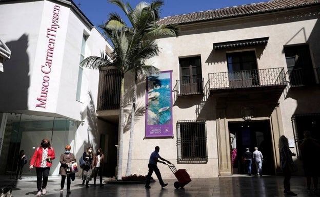 Imagen principal - El Museo Carmen Thyssen Málaga celebra su décimo aniversario con una jornada de puertas abiertas. 