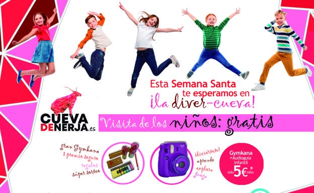 Cartel promocional de las ofertas en la cavidad nerjeña. 