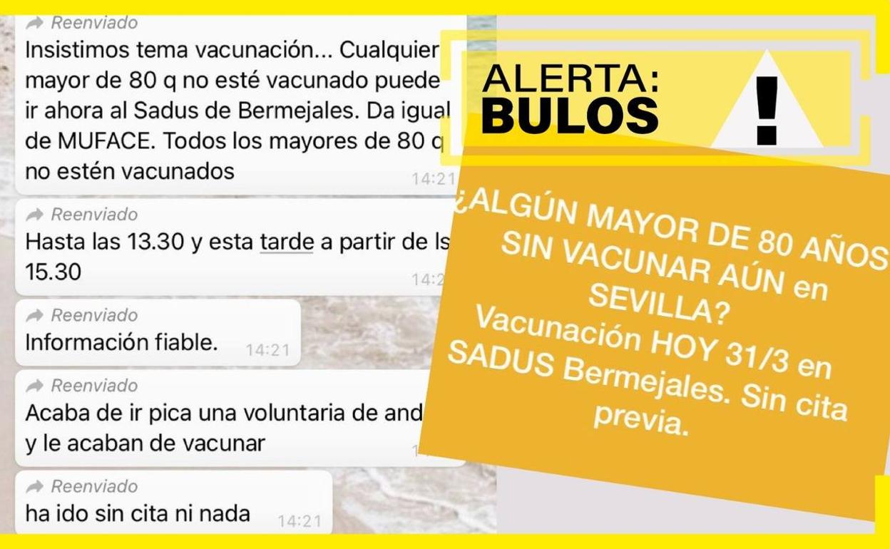 La Junta desmiente que se esté vacunando contra la covid-19 sin cita previa en Andalucía